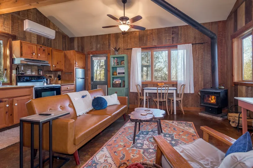 Treetop Cabin w/ Jetted Tub - Cozy Escape Near AVL - Image 1