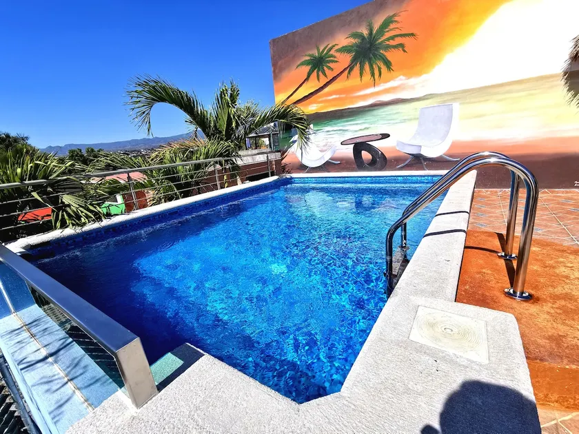 Blue Villa with Private Pool and Garden - Image 1