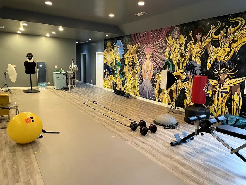 Private 1800 sq.ft Anime Fan’s Dream Workout Space - Image 1