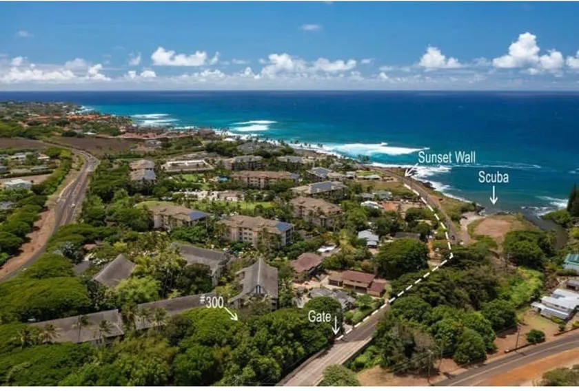 Poipu tropical garden view w/AC. No stairs! - Image 1