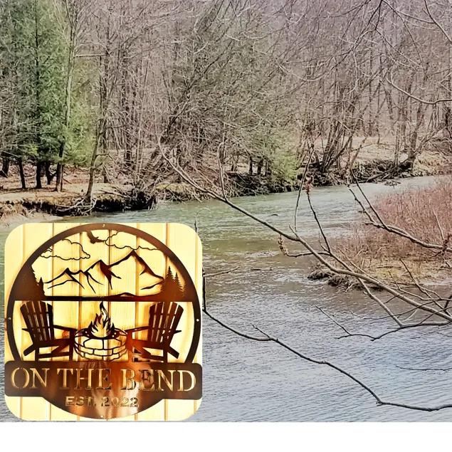 3 bed/2 bath riverside cabin - Image 1