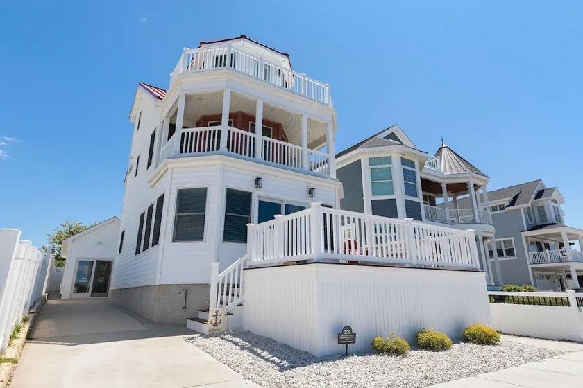 BEACHFRONT Home with HEATED POOL in North Cape May!!!! - Image 1