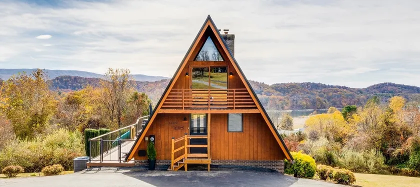 Stargazer Cabin- A Frame w/ Lake & Mountain Views - Image 1