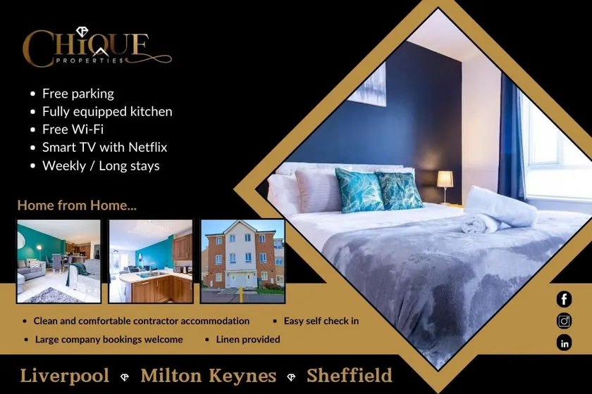 4BR Contractor Town House 2.5bathrooms, 2 free parking spaces managed by Chique Properties - Image 1
