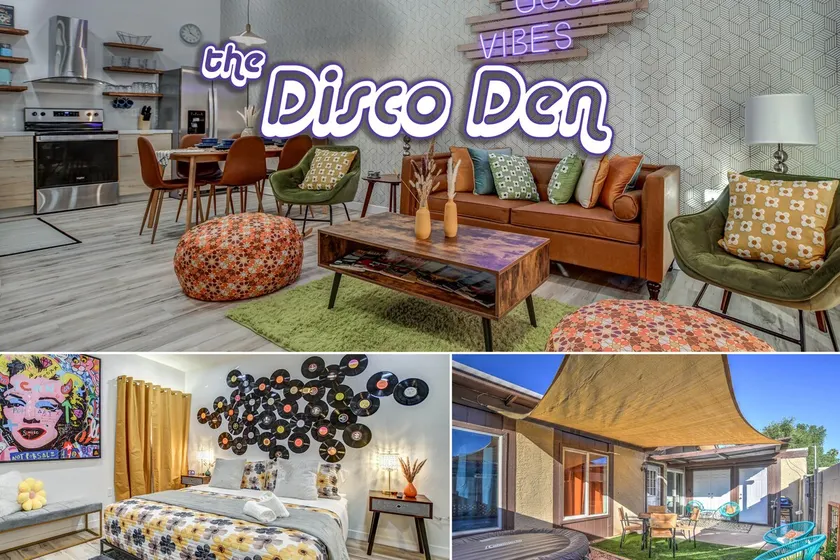 ✧✧DISCO DEN✧✧ All New Funky 70s Pad w/ Hot Tub!  3 bedrooms / 2 bathrooms! - Image 1
