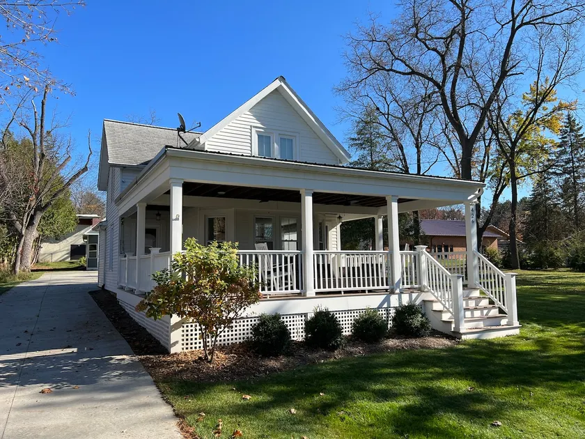 Modern Farmhouse with Porch near Lake & Downtown - Image 1