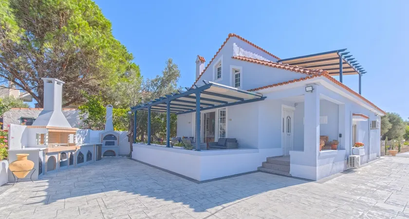 Lefkathia Beach Villa - Gated Beach-Front Private Villa at Lefkathia Beach, Chios! - Image 1