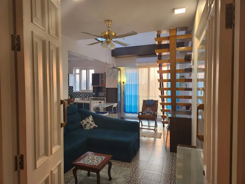 Lovely 1-BHK Duplex! Attic & Pvt Terrace in Siolim - Image 1