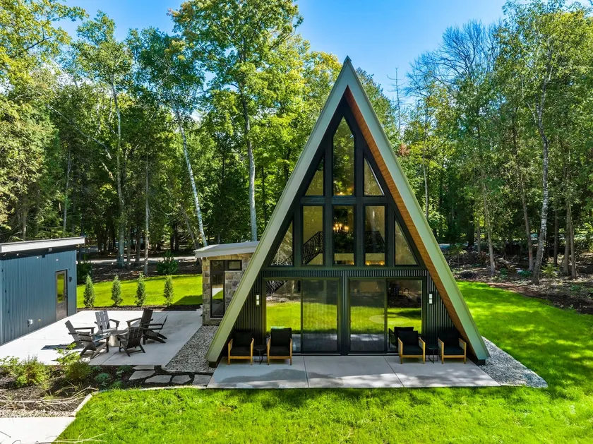 Luxury A-Frame w/Sauna & Lake Access - Image 1