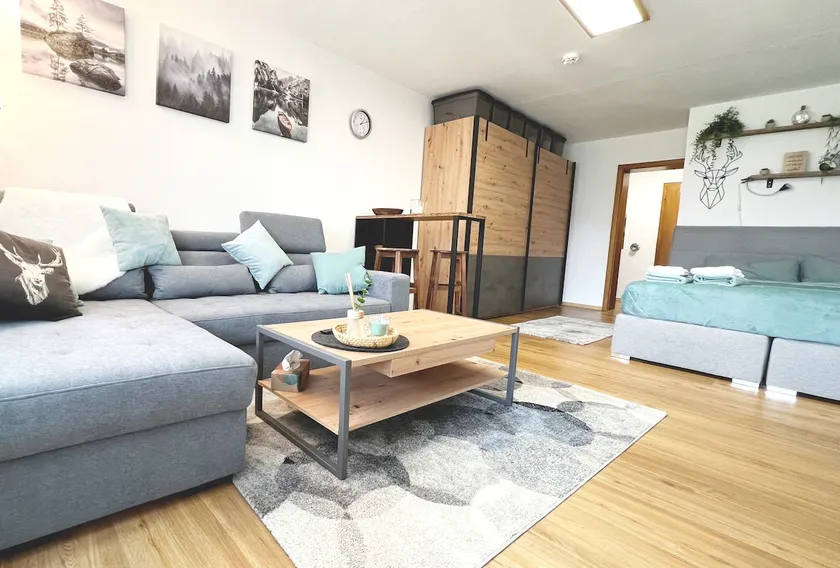 Modern, 1-room apartment with mountain view - Image 1