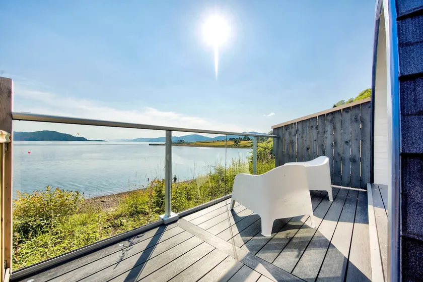Luxury Beach Pod at The Onich Hotel - Image 1