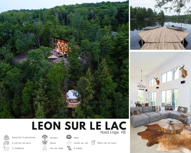 Le Léon on the lake | Nature, Dome, Spa and Sauna - Image 1