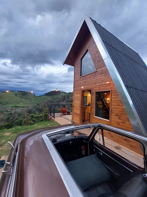 Novel chalet, immersed in nature with waterfall. - Image 1