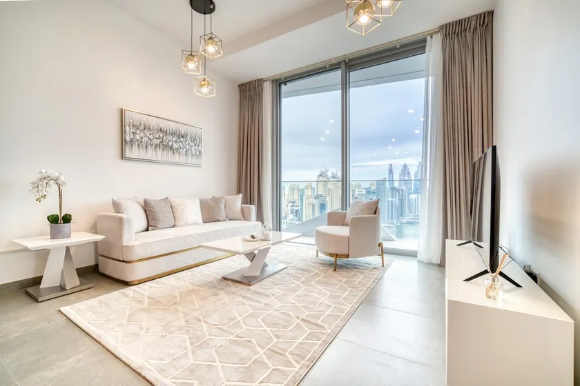 Elegant 2BR w/ Breathtaking Marina Balcony - Image 1