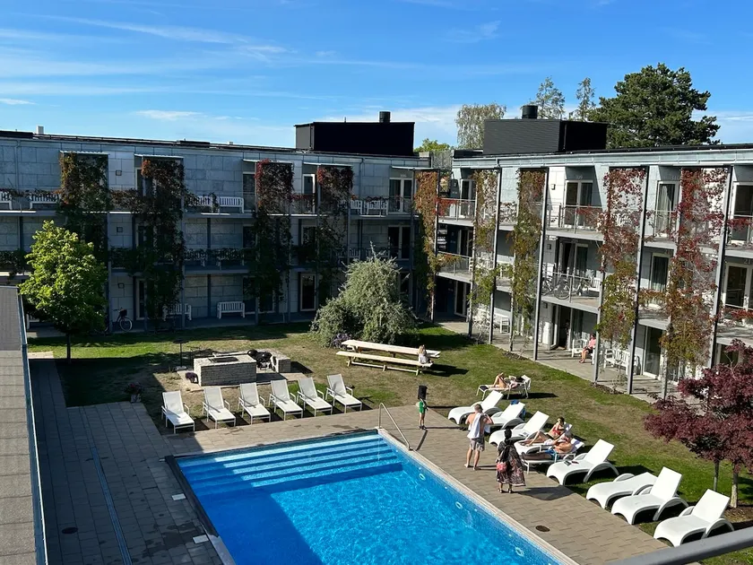 Central apartment in Visby with pool access - Image 1