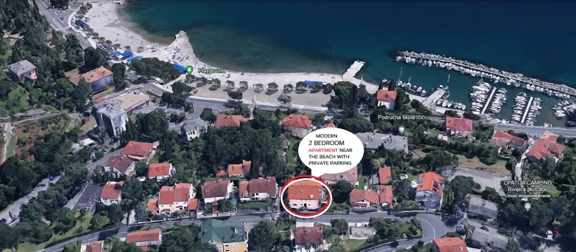 Stylish apartment 100 m from the beach - Image 1