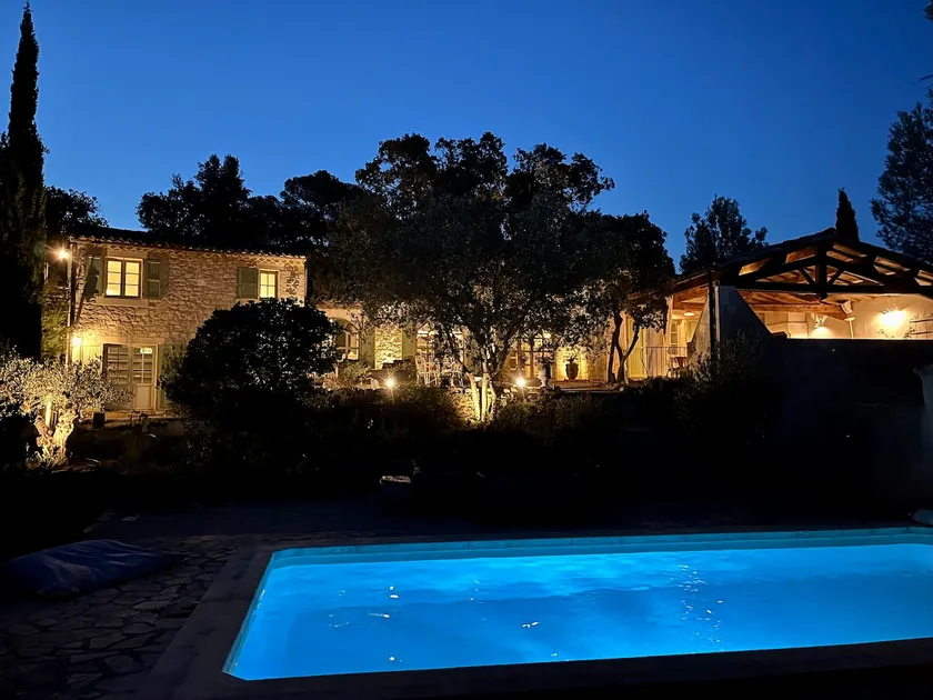 Family farmhouse facing Pic Saint Loup - Image 1