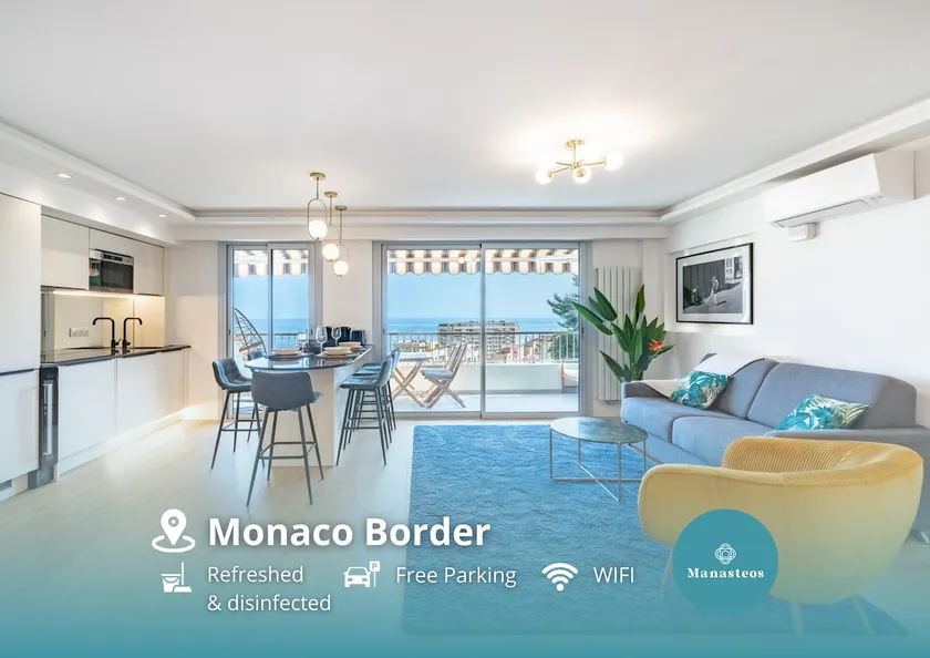 Monaco Bay View - Luxury - Terrace - Parking - AF - Image 1