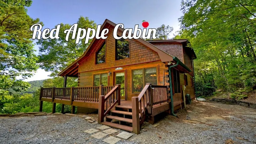 Red Apple Mountaintop cabin, hot tub, Wi Fi, Pet - Image 1