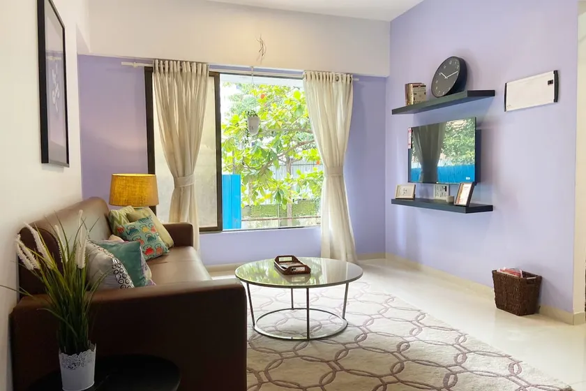 Airy 1 bed 2 bath in Bandra Area Wifi - 1 by Connekthomes - Image 1