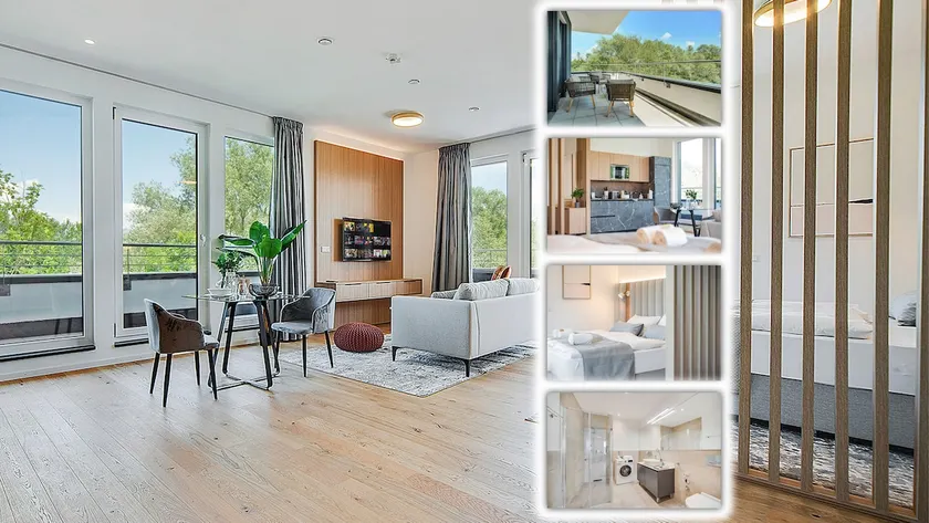 BRiGHT: Deluxe Apartment with Terrace-A/C-Parking - Image 1