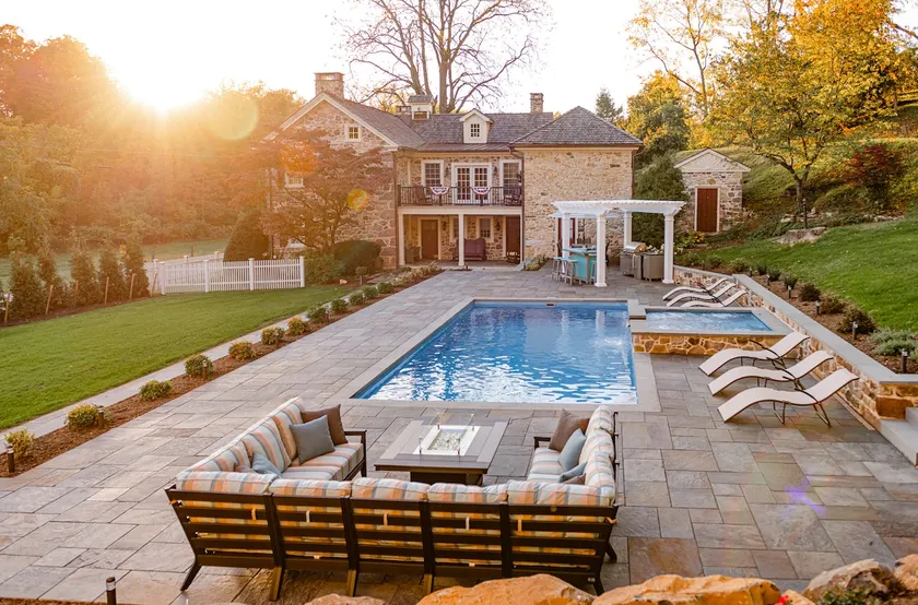 Mill Road Farmhouse: Restored with Beautiful Pool. - Image 1