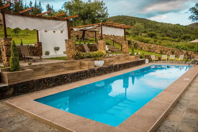 Private nature cabin with pool - Image 1
