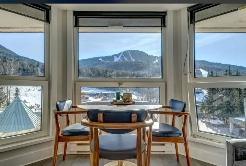 Le Chamois - view & parking — To Celebrate - Image 1