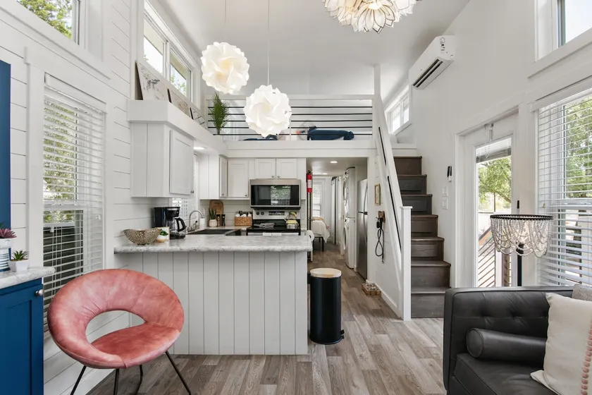 Flower Child Tiny Home at Lake Travis - Image 1