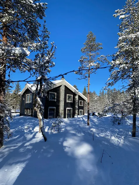 Nice chalet with fireplace near the ski slope. - Image 1