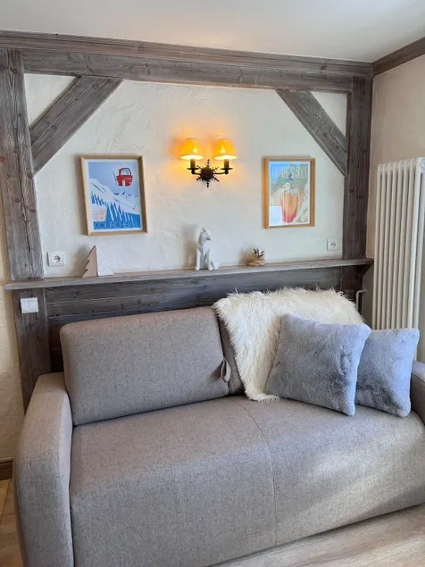 Courchevel 1850 Studio ski-aux-pieds avec parking et wifi - Image 1