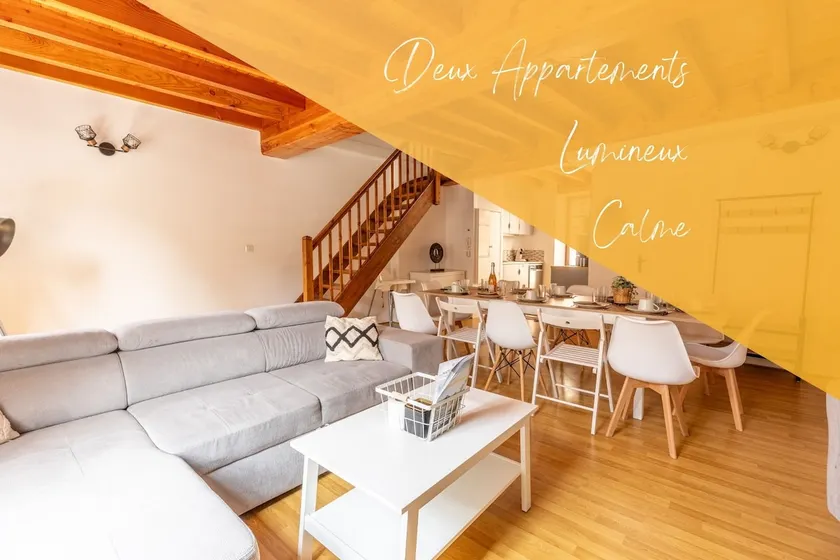 Le Double Pirou - 2 Air-conditioned Duplex - Groups - Image 1