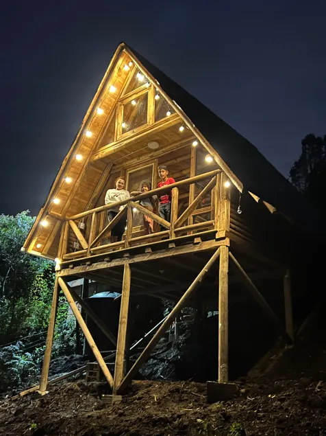 Terra cabin with a hot tub - Image 1