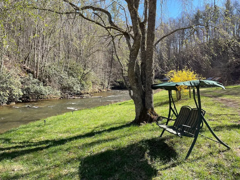 The Trout House Right on Laurel Fork Creek - Image 1