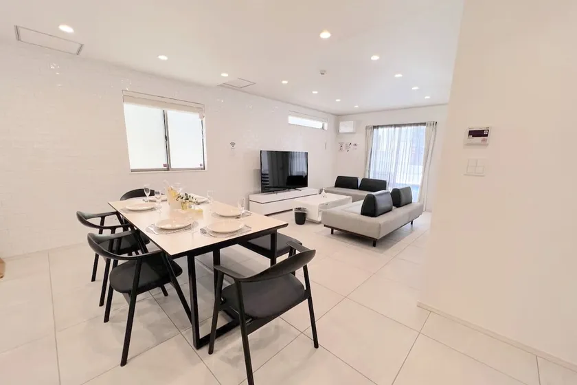 [Maximum 12 people] 3LDK (100㎡)/6 beds/Pool/BBQ/Parking for 2 cars OK/Onna 7F - Image 1