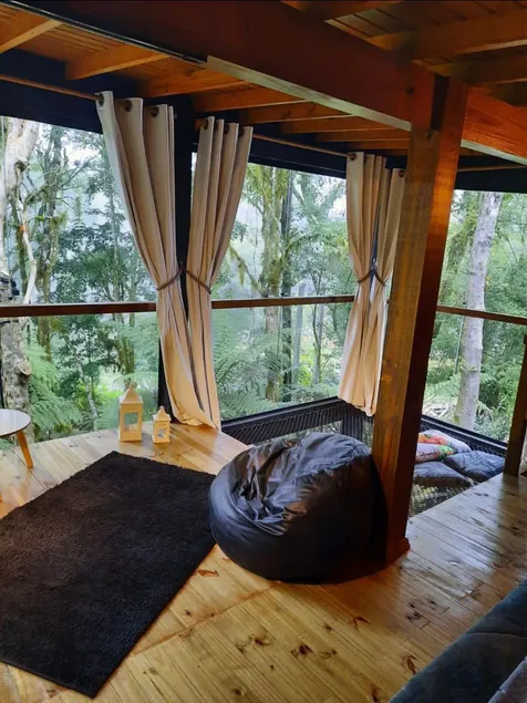 Cabin with Deck, Hammock Area and Forest View - Image 1