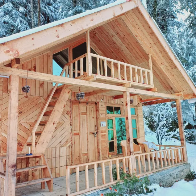Cozy Wooden Cabin in Sainj - Image 1