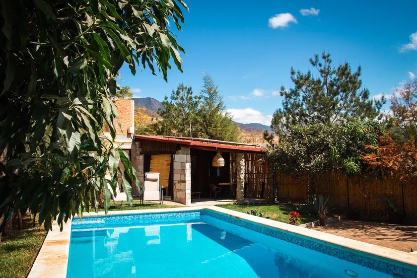 Beautiful cabin with a pool! - Image 1