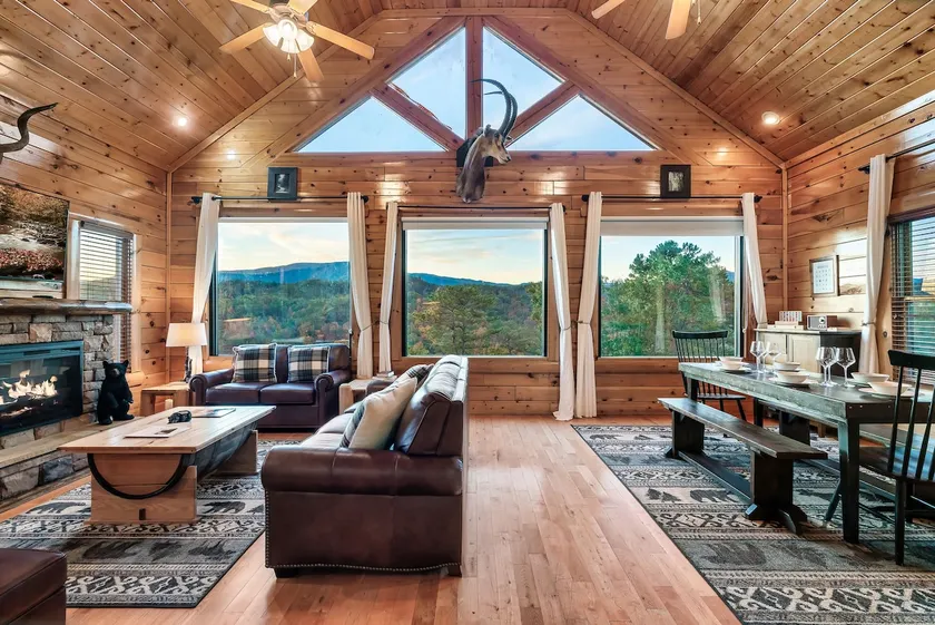 Mountain Views, Hot Tub, Game Room, and Sleeps 10 - Image 1