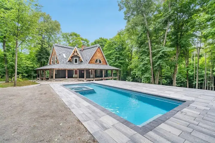 Luxury Chalet in the Woods w/ Pool & Hot Tub, Near Wasaga Beach & Blue Mountain! - Image 1