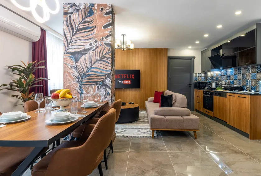 Deluxe One Bedroom Apartment with Turkish Bath - Image 1