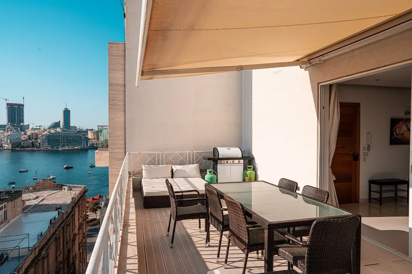 Penthouse Sliema près de Balluta Bay, St Julian, plages et La Valette - Image 1
