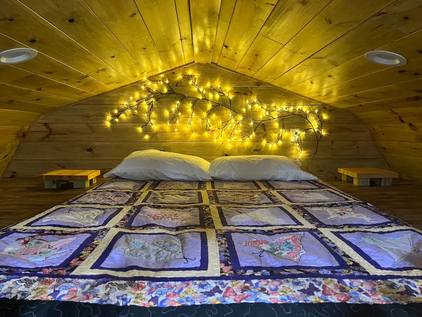 Secluded lofted 1 bedroom cabin in the woods - Image 1