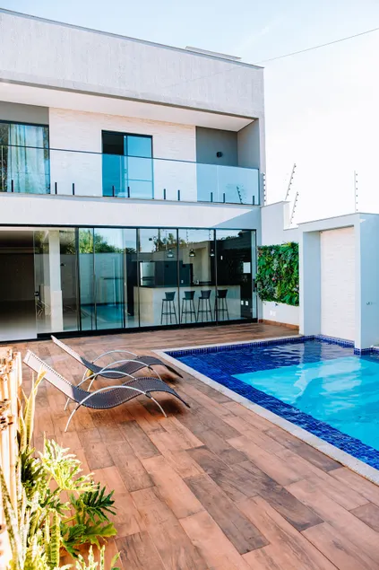 Holiday/Event house, barbecue area, swimming pool - Image 1