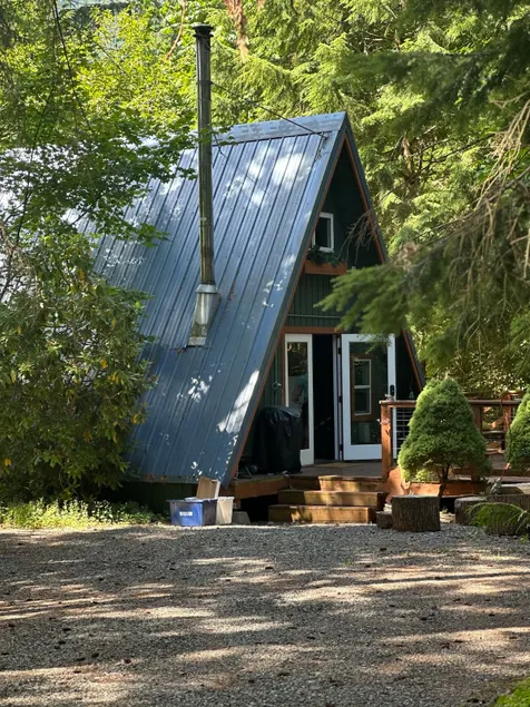 A-Frame Cabin w/hot tub and wood burning fireplace - Image 1