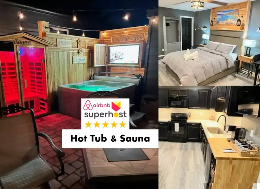 Tahoe Studio Spa•Hot Tub+Sauna•1.5 Miles 2 Airport - Image 1