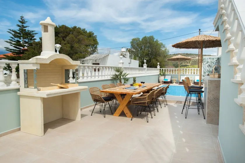 Villa Virginia, heated pool, Kalamaki - Image 1