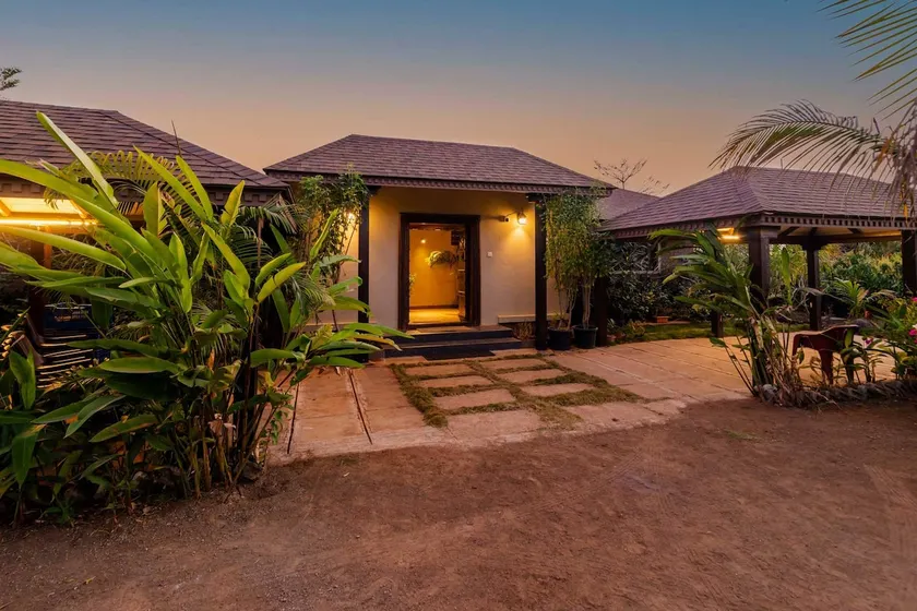 3BR Pool Gem | StayVista Farmhouse Retreat @Nashik - Image 1