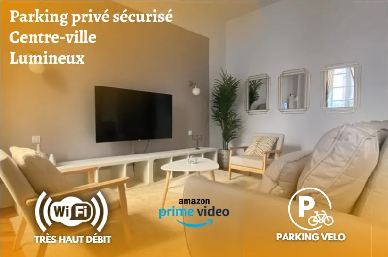 Apartment – 2 quiet bedrooms – Private parking - Image 1