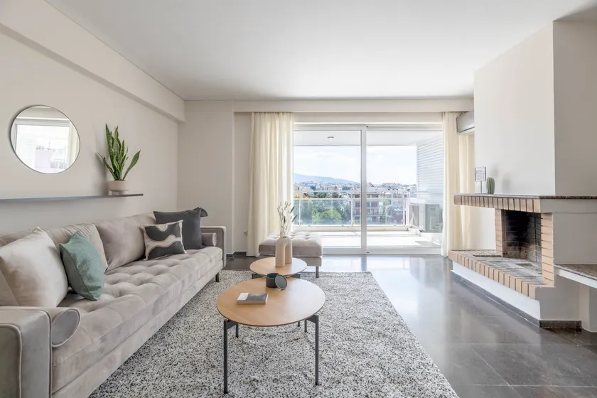 Serene 2BR Apartment in Alimos with Sea view by UPSTREET - Image 1